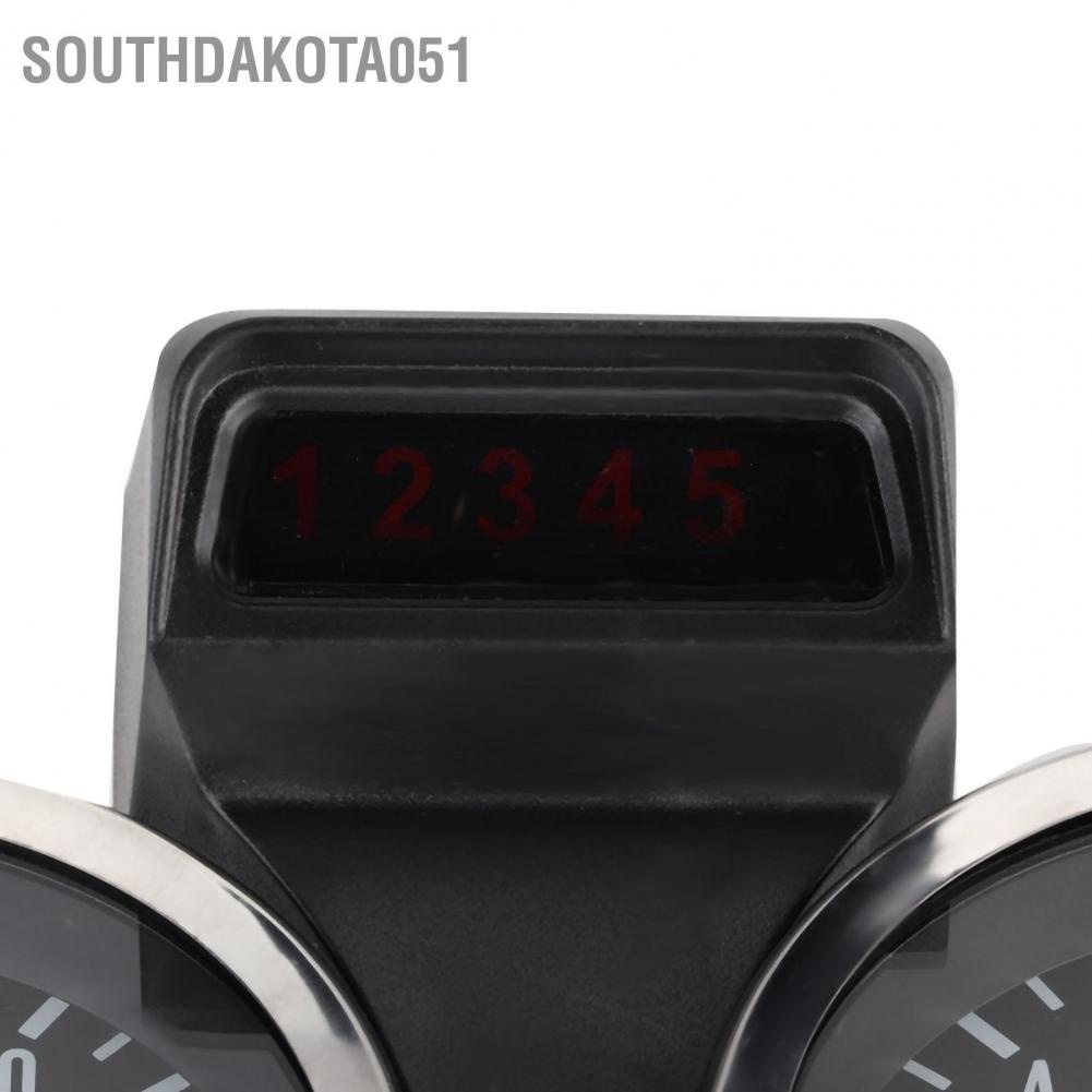 Hàng Sẵn Đồng hồ tốc độ Đồng hồ đo vòng tua máy cho xe máy Suzuki GN125【Southdakota051】