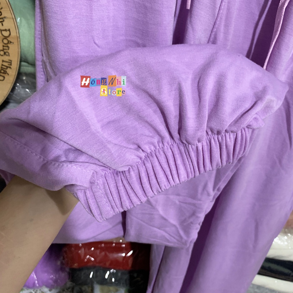 Quần Jogger Basic Pant Ulzzang Unisex Jogger Trơn Bo Lai Màu Tím - MM