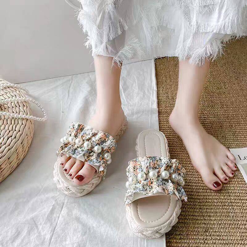 Dép Sandal Đế Dày Mềm Thời Trang Mùa Hè Cho Nữ