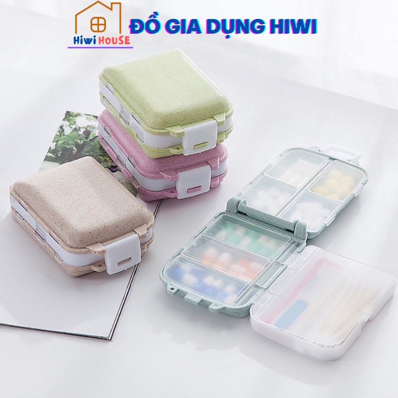 Hộp Đựng Thuốc Mini Tiện Lợi Khi Đi Du Lịch