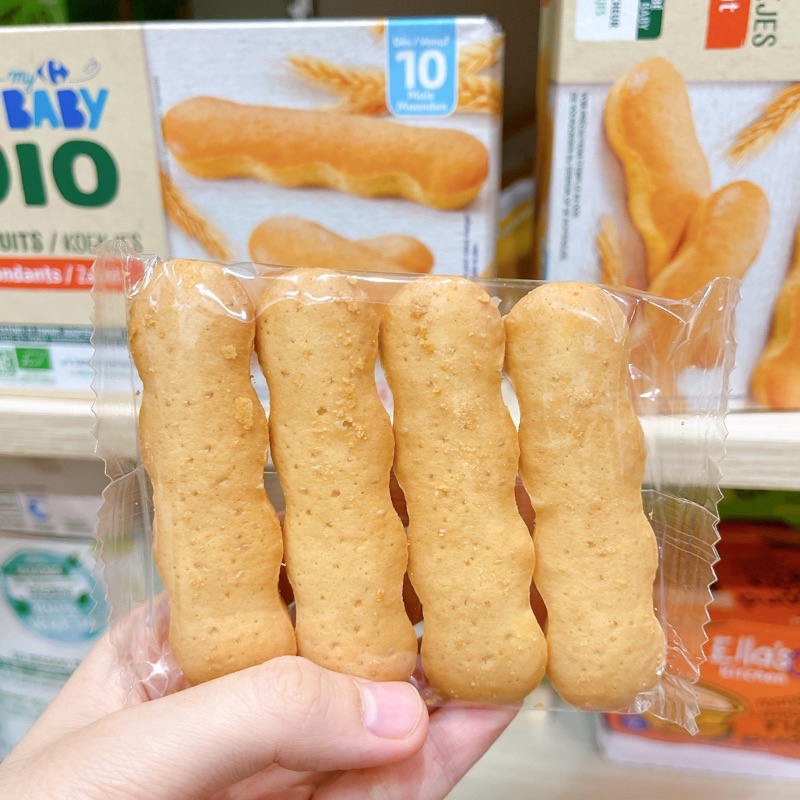 Bánh Quy Không Chứa Sữa Bledina, Baby Bio Cho Bé Từ 10m