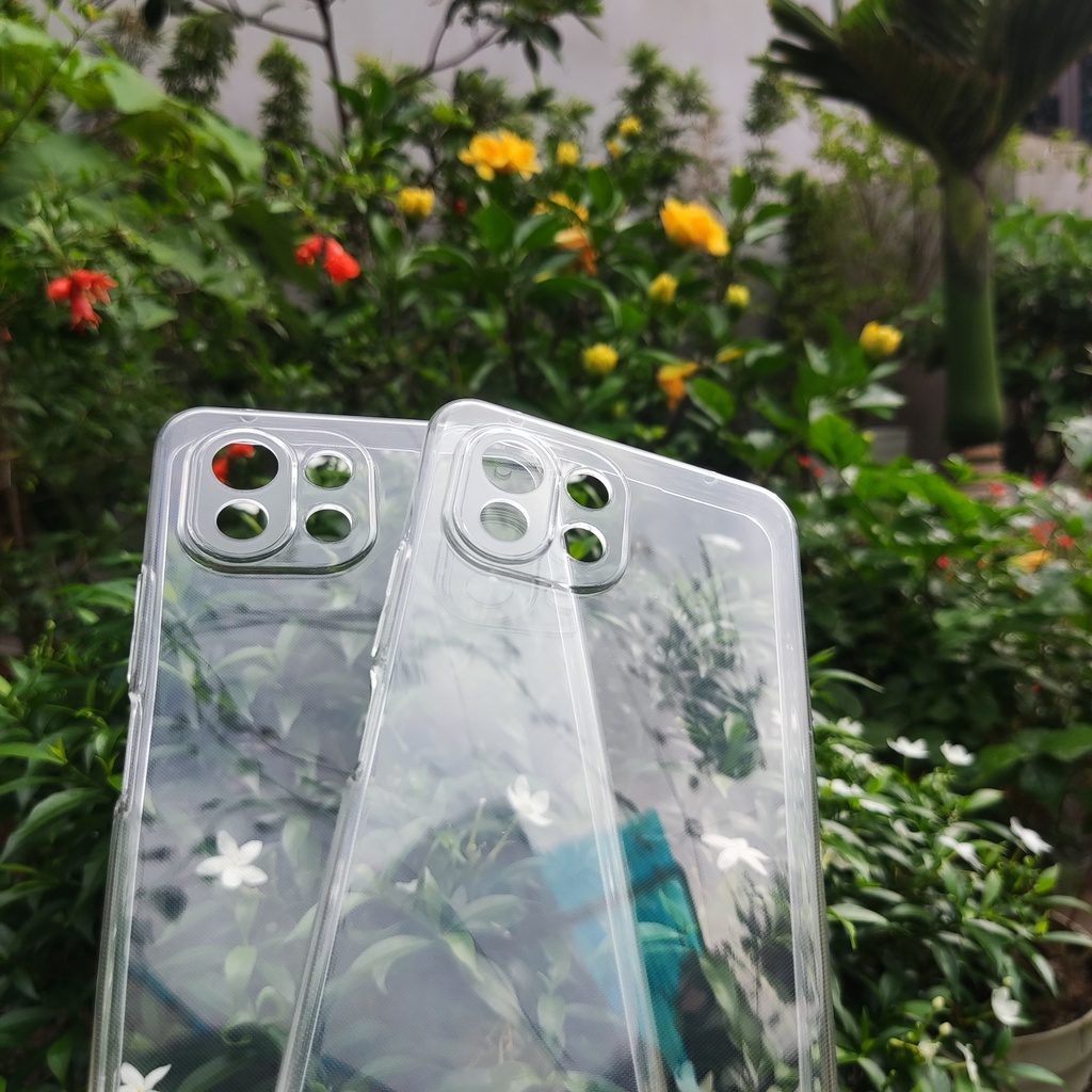 Ốp Lưng Dẻo Gor Xiaomi Mi 11 Lite, Mi 11 Lite 5G NE/ Mi 11, Xiaomi 12 Lite Trong Suốt Có Gờ Bảo Vệ Camera - Hãng GOR