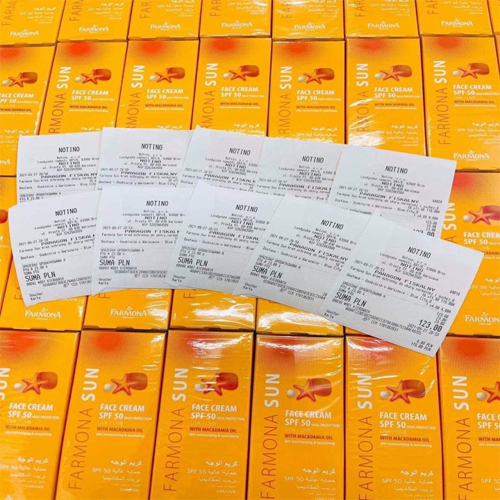 Kem chống nắng farmona sun SPF 50 PA, kcn cho da dầu mụn nhạy cảm hỗn hợp da khô thường dưỡng ẩm nâng tone trắng