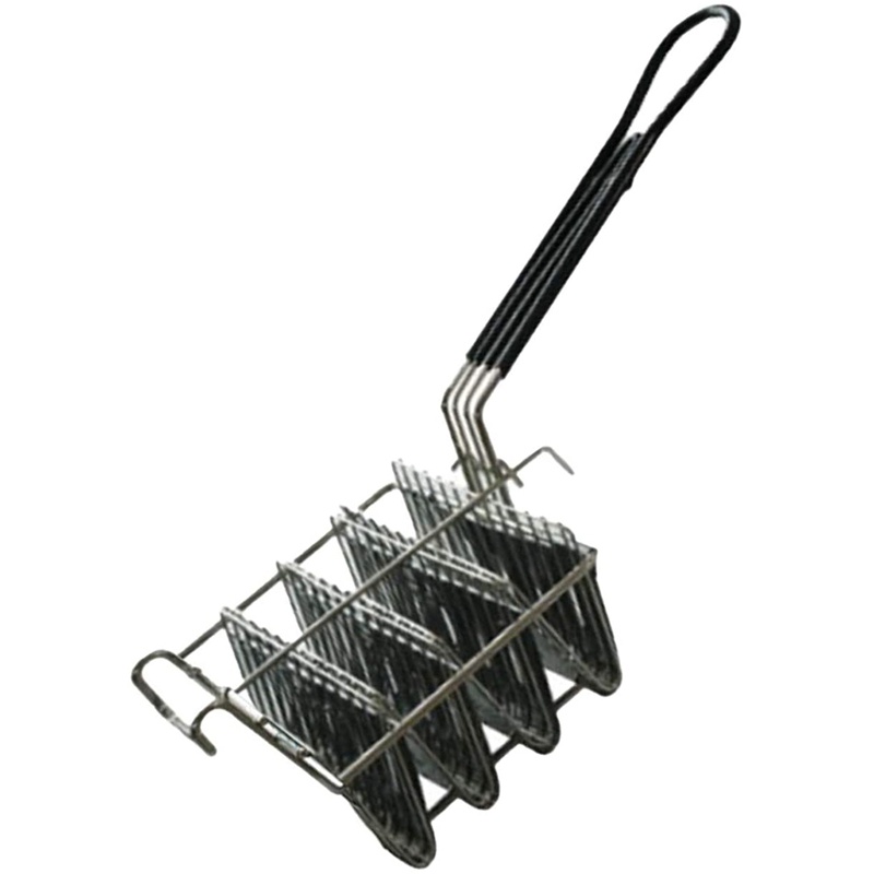 Bộ Nồi Chiên Taco Vỏ Taco Kèm 4 Nắp Đậy Và Tay Cầm Đứng