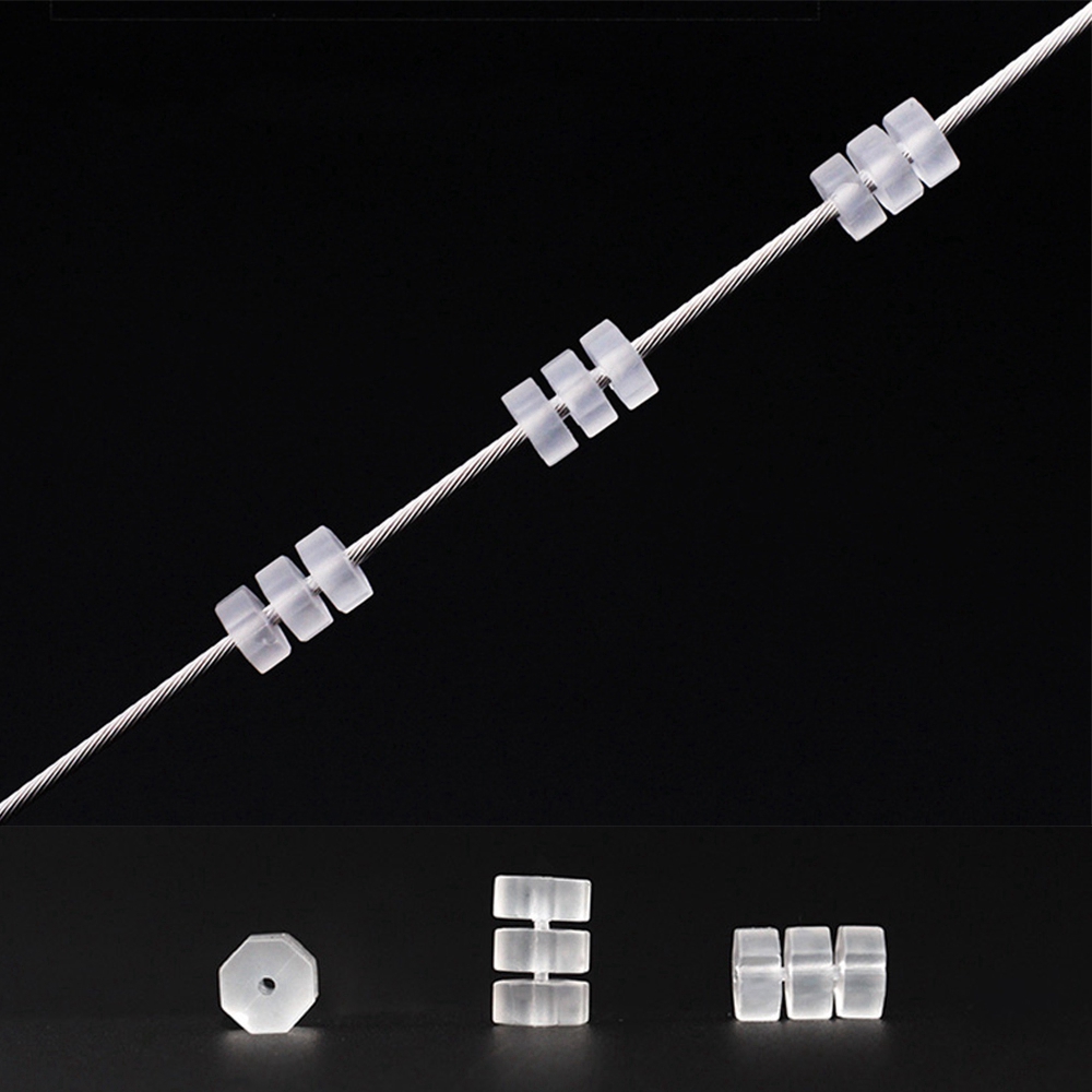 Gofidin 20/40 Vòng Đệm Silicon Trong Suốt Cho Dây Phanh Xe Đạp