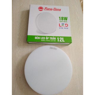 Đèn LED ốp trần Rạng Đông 18W tràn viền ( hàng chính hãng)