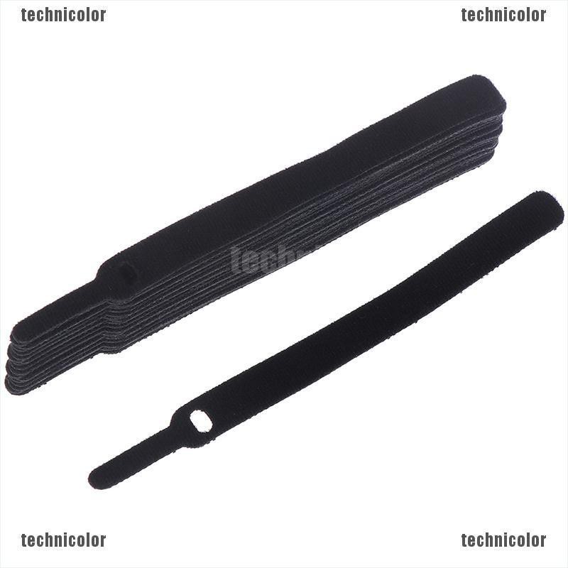 [technicolor] Bộ 20 Dây Quấn Dây Cáp Chuột Tai Nghe Nhanh Chóng Tái Sử Dụng Được