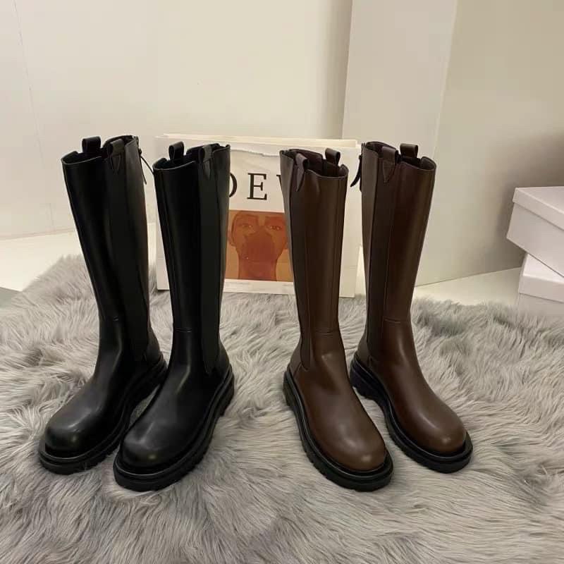 ĐEN BOOTS ĐÙI QC ĐẾ BÁNH MÌ