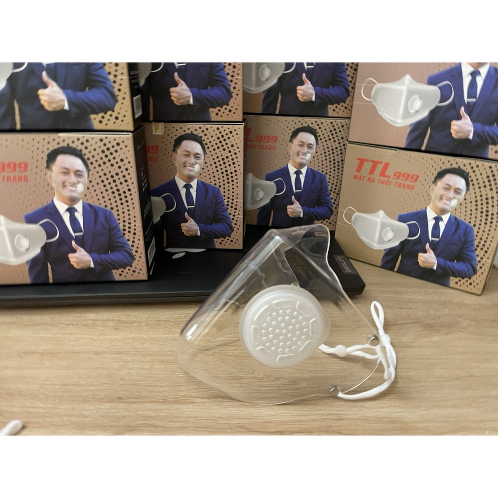 KHẨU TRANG TRONG SUỐT - KHẨU TRANG NHỰA DẺO - KHẨU TRANG 3D - KHẨU TRANG TPU - MẶT NẠ THỜI TRANG TTL999 KÈM 20 MÀNG LỌC | BigBuy360 - bigbuy360.vn