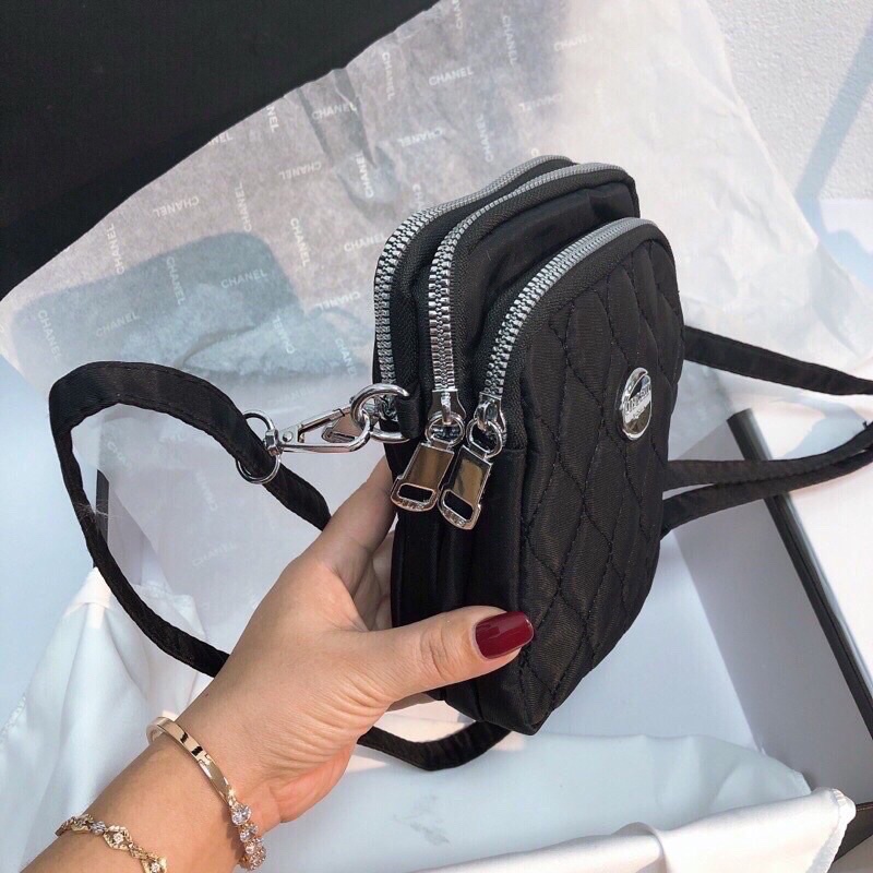 Túi Xách Nữ Mini Đeo Chéo Vải Dù Đựng Điện Thoại Cao Câp -A&ESHOP 999898