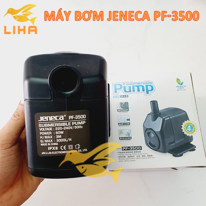 Máy Bơm Jeneca PF3200 PF3300 PF3500 - Máy Bơm Nước Cho Bể Cá Cảnh, Thuỷ Sinh