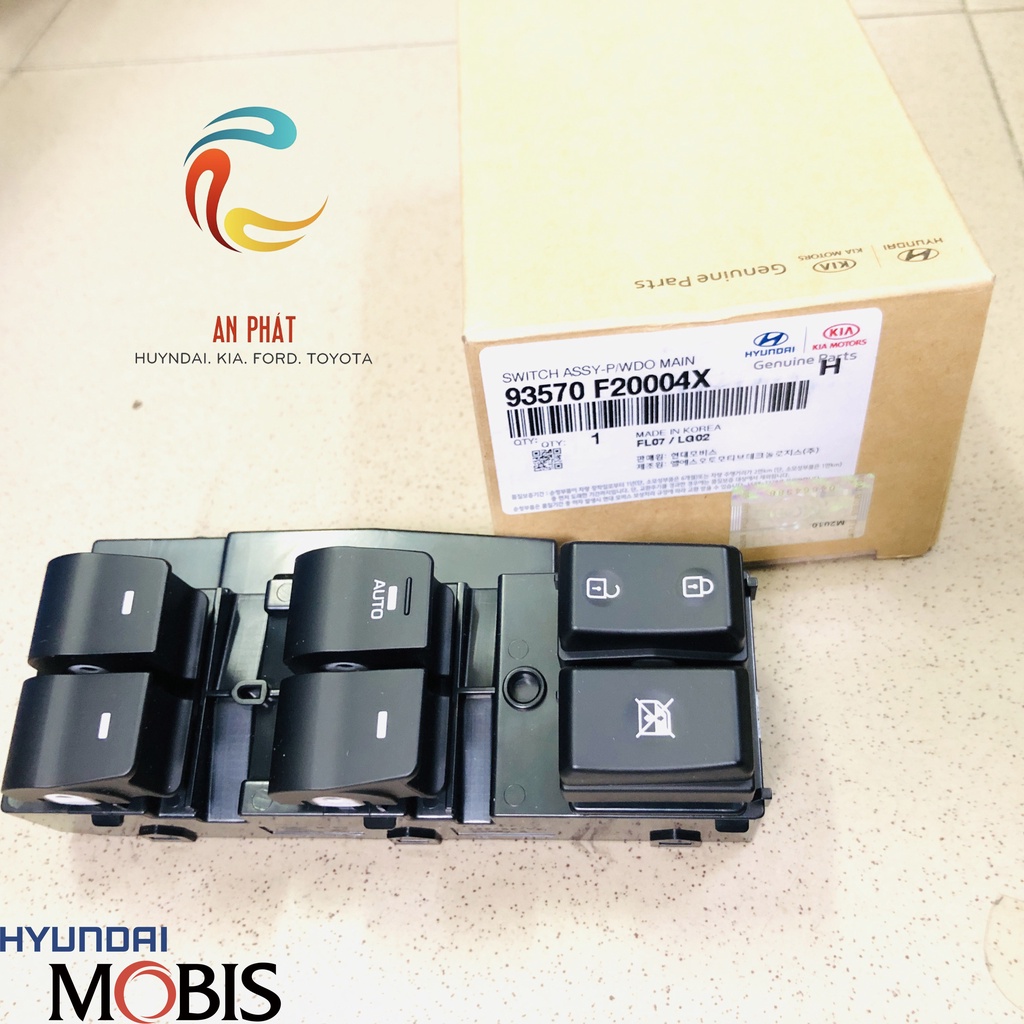 Công Tắc Nâng Kính Tổng Hyundai Elantra 93570F20004X chính hãng HUYNDAI MOBIS