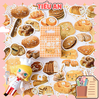 Bộ Sticker / Hình dán Các Loại Bánh Ngọt (46 Hình)