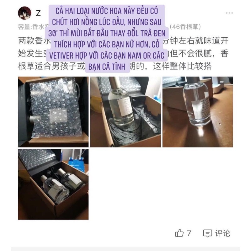 🍀HÀNG SẴN LOẠI CHAI TO 🍀 NƯỚC HOA HANDMADE MC MATICIQUICITE HOTTREND TIKTOK 🍀