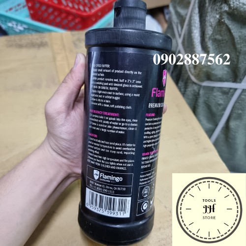 Bình Phủ Film Bảo Vệ Nước Sơn Bước 3 Flamingo F052 - Premium Coating Film 946ml