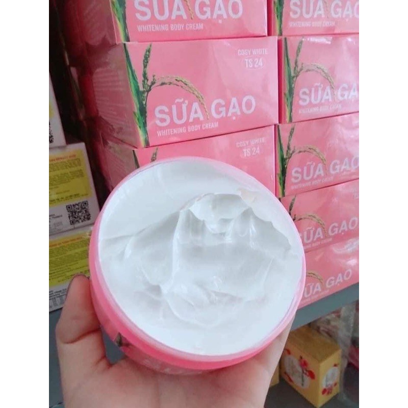 combo Body Sữa Gạo 250g và kích trắng