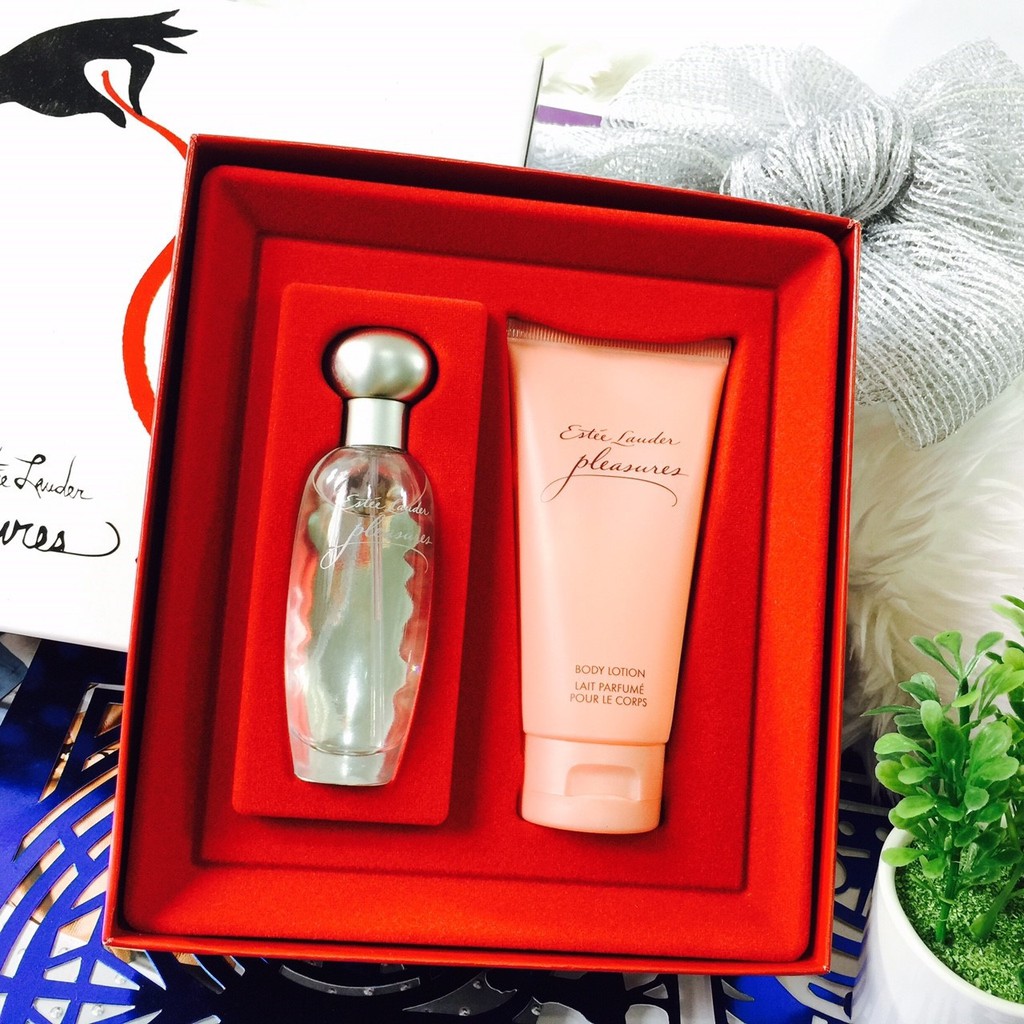 Set nước hoa + lotion Pleasures Estée Lauder | BigBuy360 - bigbuy360.vn