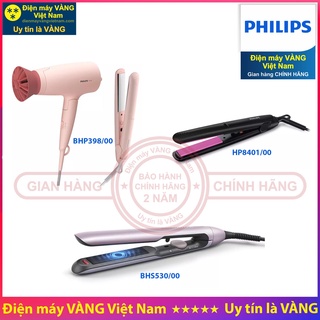 Máy sấy tóc và ép tóc philips bhp398 / 00 hp8401 / 00 bhs530 / 00 - hàng chính hãng
