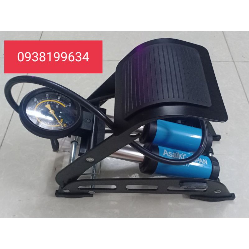 Bơm Đạp Chân Cao Cấp Hiệu KAPUSI Hoặc STANLAYS Và AISAIKI JAPAN 1 Ống Và 2 Ống