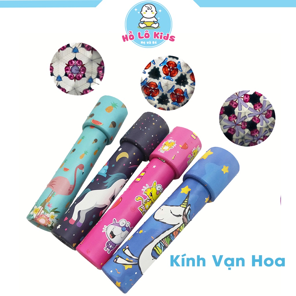 Kính vạn hoa đồ chơi cho bé giúp bé sáng tạo phát triển trí tuệ Hồ Lô Kids
