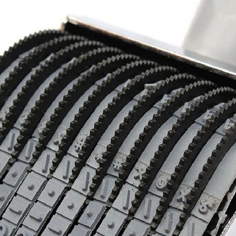 Set 2 Con Lăn Cao Su 12 Chữ Số Và 8 Dùng Trang Trí Sổ Tay Diy