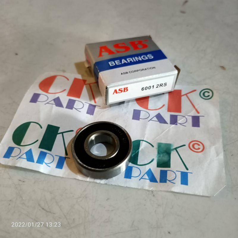 Vòng Bi Lahar 6001-2RS
