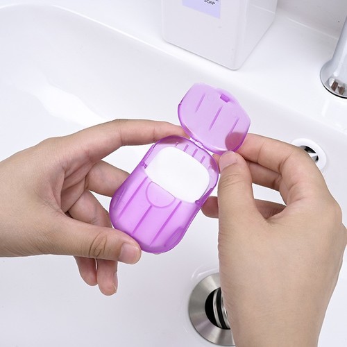 Xà bông giấy rửa tay phòng tránh dịch bệnh nhỏ gọn dễ dàng mang theo diệt khuẩn 100%