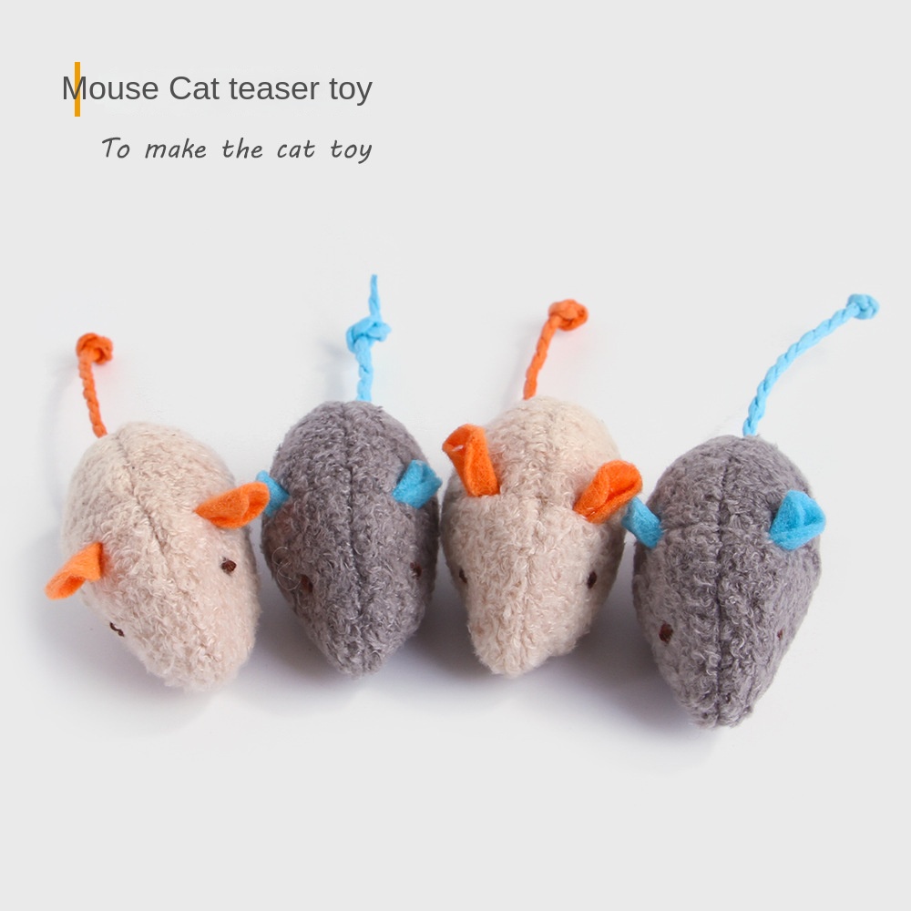 1 Đồ Chơi Chuột Giả Cho Mèo