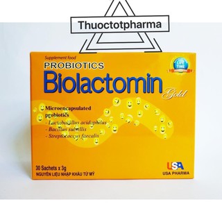 CỐM VI SINH BIOLACTOMIN GOLD - CÂN BẰNG HỆ TIÊU HÓA ĐƯỜNG RUỘT - CHỐNG TÁO BÓN - KÍCH THÍCH ĂN NGON