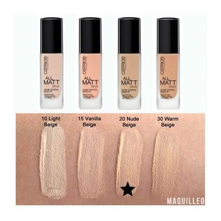 Kem nền Catrice 18h All Matt Plus Shine Control Make Up