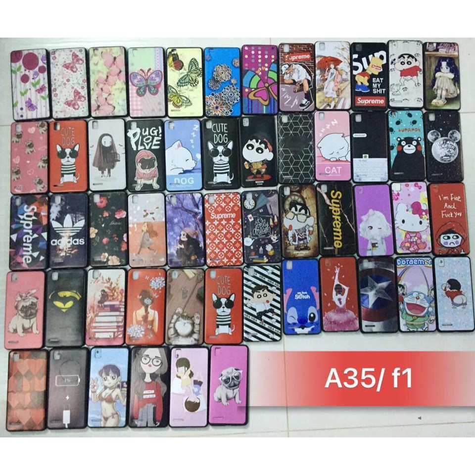 Ốp lưng oppo A35 f1 dẻo in hình