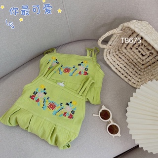 Sét yếm xinh cho bé gái
