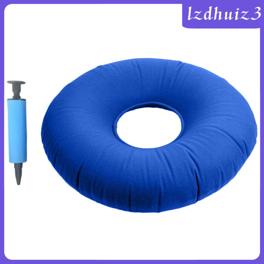 Đệm Ngồi Bơm Hơi Hình Bánh Donut 14 Inch