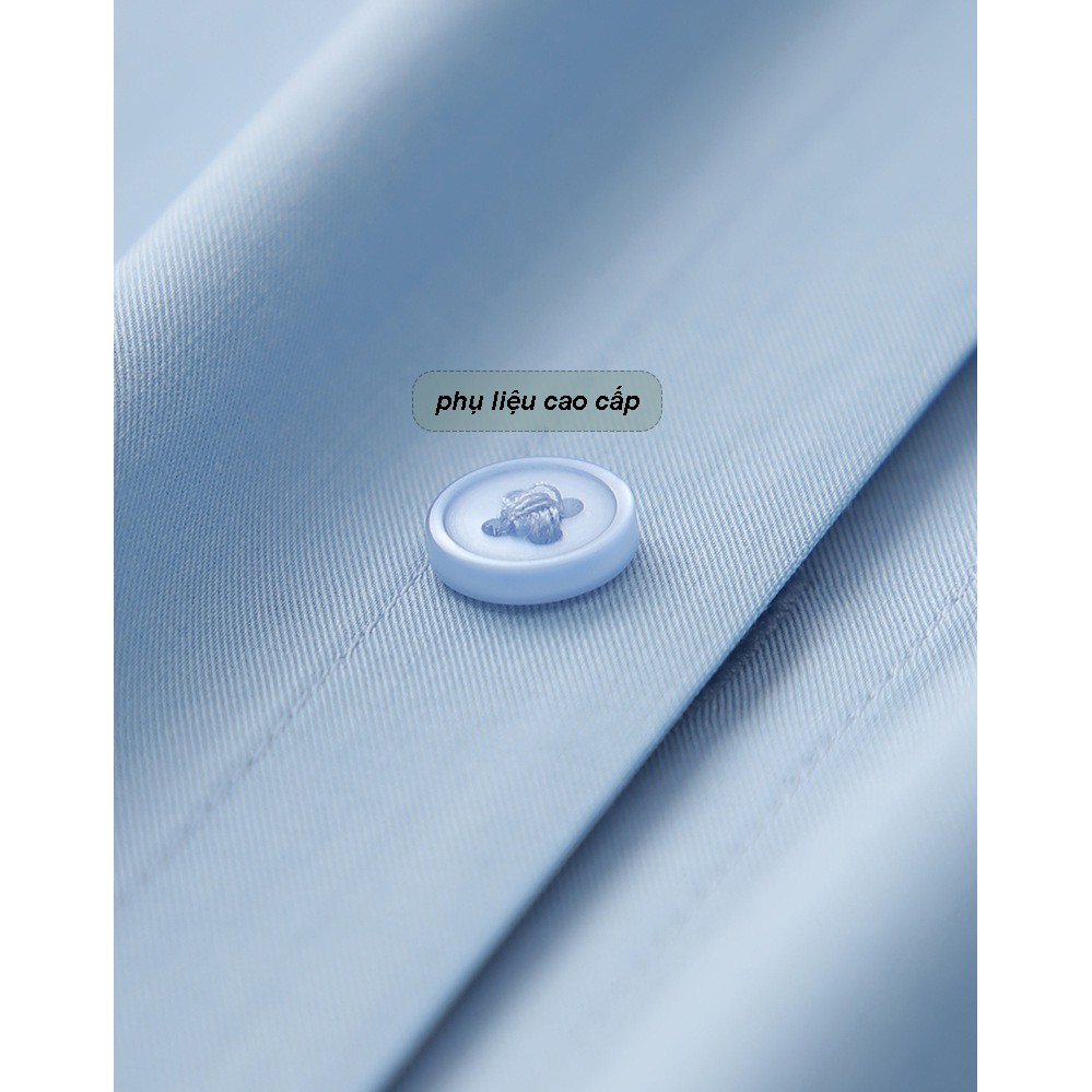 áo sơ mi nam dài tay trung niên form rộng có túi cao cấp vải cotton siêu mịn mát loại áo dài tay sơ mi màu trơn trắng | BigBuy360 - bigbuy360.vn