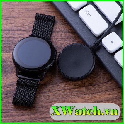 Đế sạc có dây cáp thay thế cho đồng hồ Samsung Galaxy Watch Active R500 / Active 2 / Galaxy Watch 3 41mm / 45mm