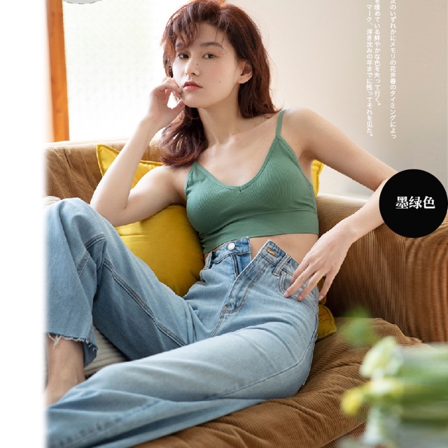 [Mã WASKT410K giảm 10K đơn 50K] Áo Bra Gân Tăm Gym Yoga Thể Thao Không Gọng Đệm | BigBuy360 - bigbuy360.vn