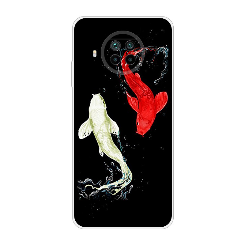 Ốp điện thoại TPU Silicone họa tiết hoạt hình đáng yêu cho Xiaomi Mi 10t Lite 5g