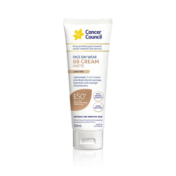 Kem chống nắng Cancer Council - BB Cream 3 trong 1 SPF50+/PA++++ 50ml