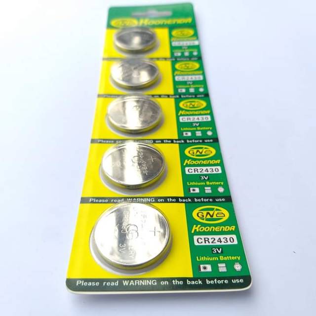 Pin Lithium Nguyên Bản Cr 2430 3v Koonenda