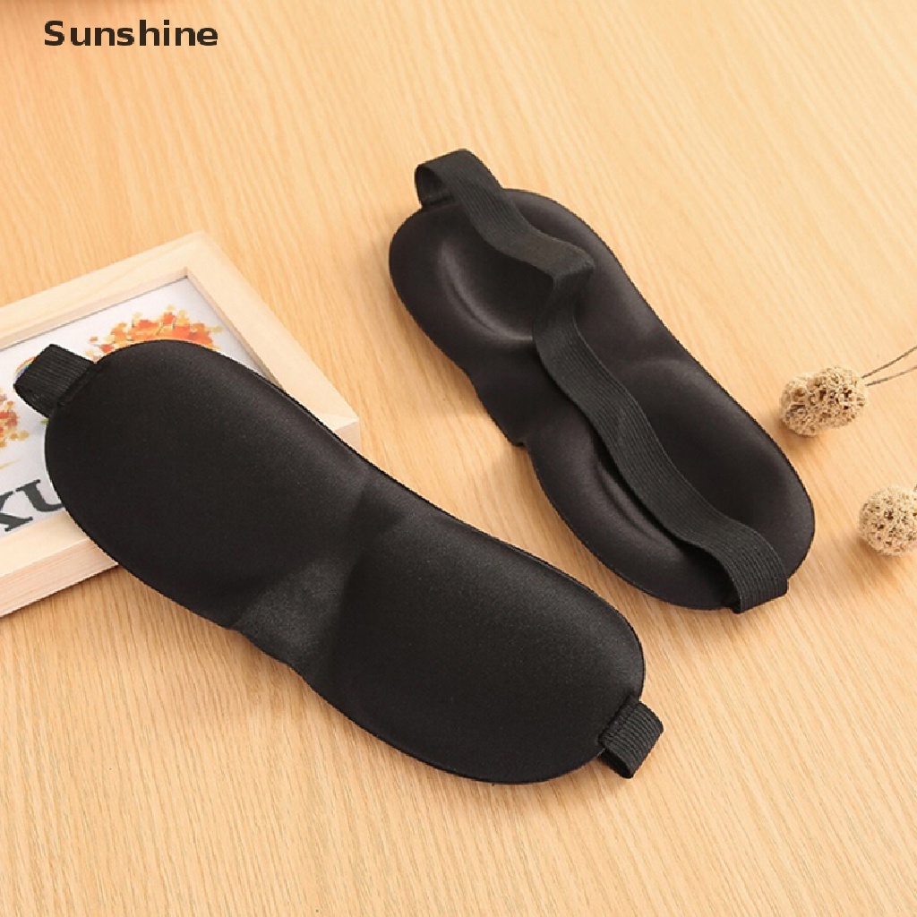[Hàng mới về] Mặt nạ bịt mắt ngủ 3D mềm giúp thư giãn khi du lịch