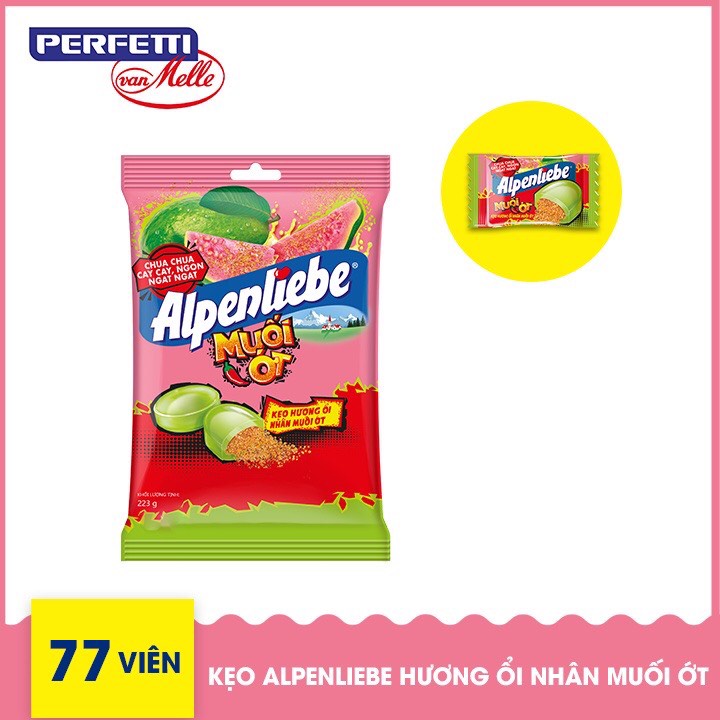 Kẹo alpenliebe nhân muối ớt chính hãng, chua chua cay cay ngon ngất ngây - ảnh sản phẩm 6