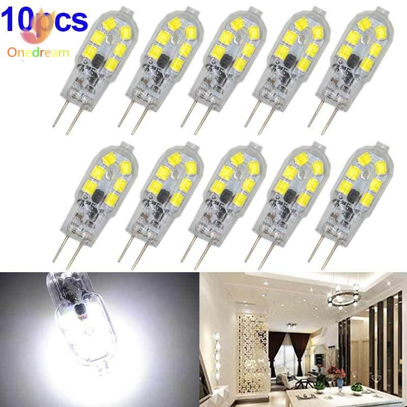 10 Bóng Đèn Led Mini G4 3w Ac / Dc 12v 220v Smd2835