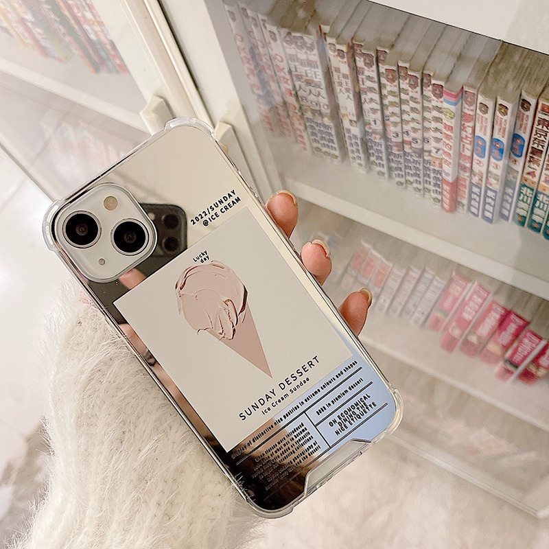 Ốp lưng iphone ốp Điện Thoại Hình Cây Kem Cho iPhone 14 13 12 11 PROMAX XS XR XSMAX SE2020