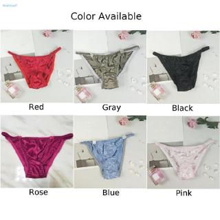 Quần lót lụa satin mềm không mối nối cho nữ