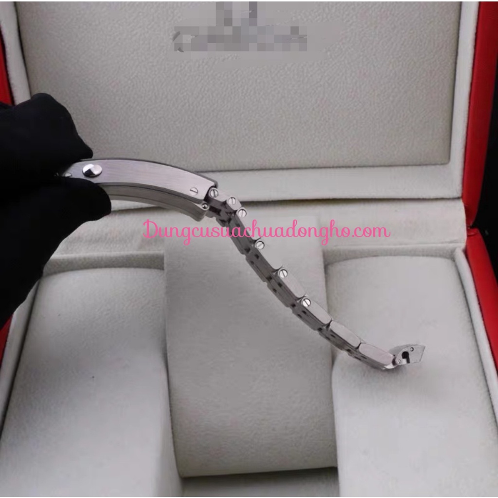 Dây inox đồng hồ OMG Seamaster 300