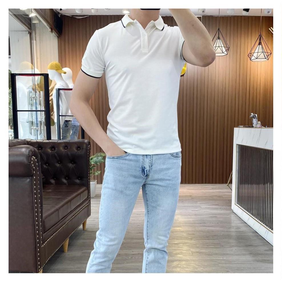 Áo phông nam có cổ đẹp tay ngắn cao cấp thời trang AT02 | BigBuy360 - bigbuy360.vn