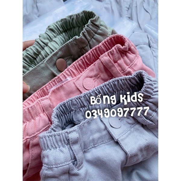 Quần Baggy Bé Gái Dáng Rộng GJ