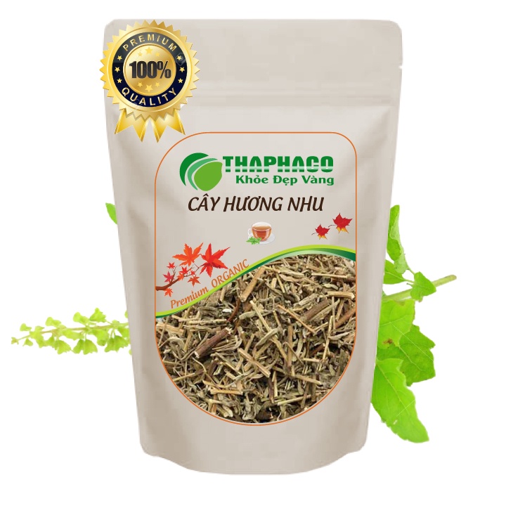 Hương Nhu Khô Nguyên Chất - Đóng Gói Túi Zip Thaphaco - Hàng Loại 1