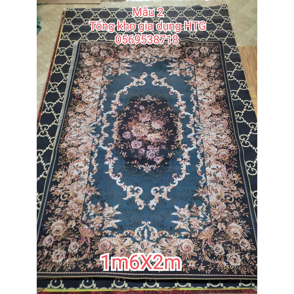 Thảm Lì Bali Trải Sàn Cao Cấp - Size 2m3x1m6