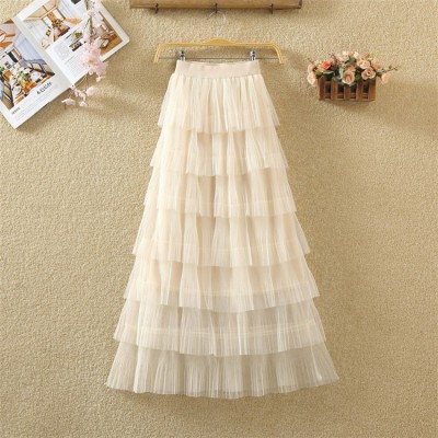 Chân váy ren tầng dài, chân váy công chúa (7 tầng) 151119 (Ảnh chụp thật) (Hàng oder chuẩn hình 100%) | BigBuy360 - bigbuy360.vn